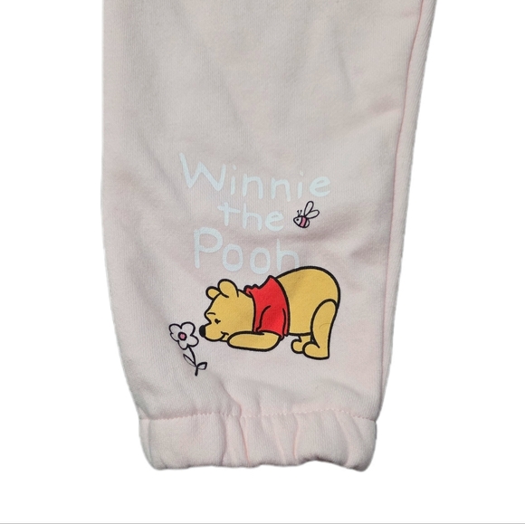 ☘️3/$15☘️ Primark x Disney - Winnie the Pooh Pink Fleece Outfit - Picture 9 of 10